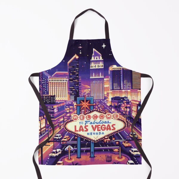 Aperçu de l'œuvre Nuits pixélisées de Vegas créée et vendue par pixelRatz.