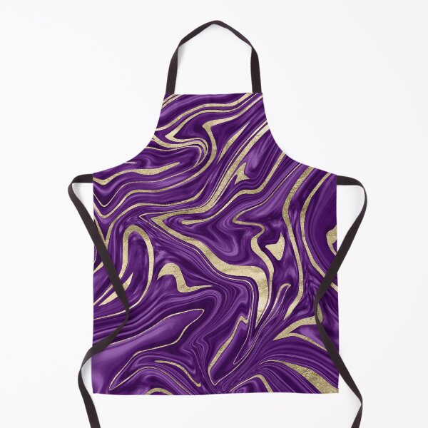 Item preview, Purple Black Gold Marble #1 (Photo of Foil Only - Not Reflective) designed and sold by Anita's & Bella's Art.