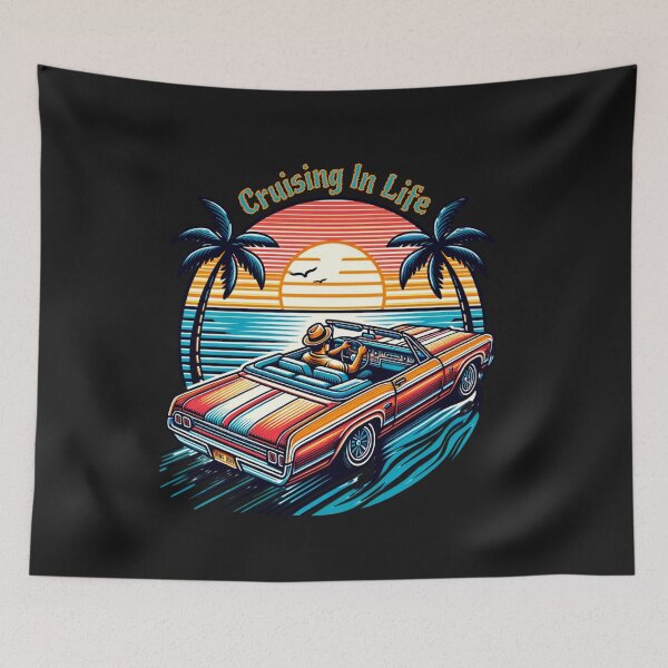 Item preview, Cruising In Life With No Care designed and sold by AnalajiaDesigns.