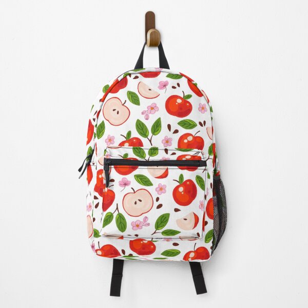 Item preview, Apple and Flower Pattern designed and sold by SweetDoodleBug.