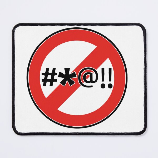 Item preview, No Cursing sticker  designed and sold by ninoni.