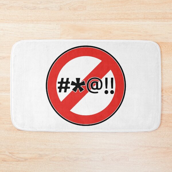 Item preview, No Cursing sticker  designed and sold by ninoni.