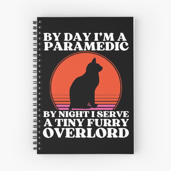 Item preview, PARAMEDIC Serves Tiny Furry Overlord designed and sold by McThingummy.