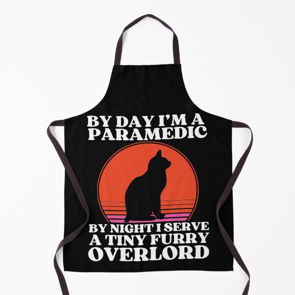 Item preview, PARAMEDIC Serves Tiny Furry Overlord designed and sold by McThingummy.