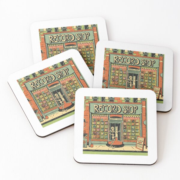 Item preview, Record shop designed and sold by OldSchoolRetro.