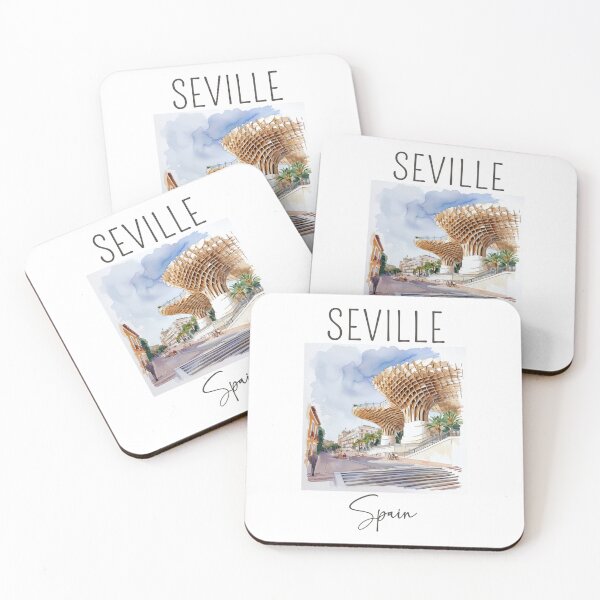 Item preview, Watercolor Design of Seville - Spain designed and sold by Sketch-Shack.