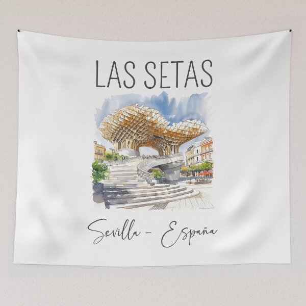Item preview, Watercolor Design of Seville - Spain designed and sold by Sketch-Shack.