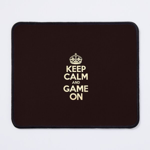 Item preview, Keep Calm and Game on designed and sold by PixelPaletteFun.