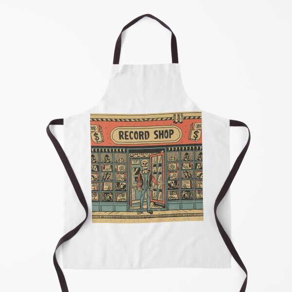 Item preview, Record shop designed and sold by OldSchoolRetro.
