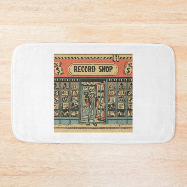 Item preview, Record shop designed and sold by OldSchoolRetro.