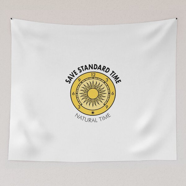 Item preview, “Natural Time” Save Standard Time Slogan designed and sold by Save Standard Time.