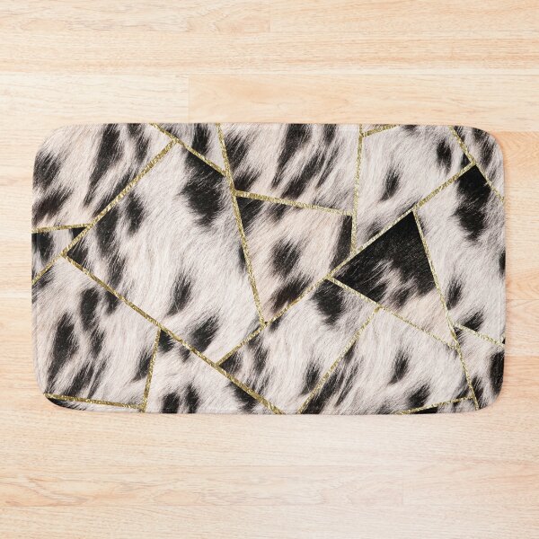 Item preview, Animal Fur Gold Geometric Glam #1 (Photo of Fur & Foil Only - Not Hairy & Reflective) designed and sold by Anita's & Bella's Art.