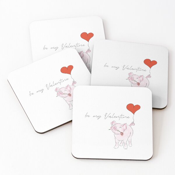 Item preview, Piglet's Valentine Charm designed and sold by Monedesign.