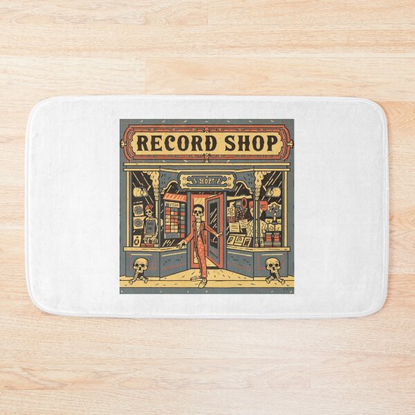 Item preview, Record shop designed and sold by OldSchoolRetro.