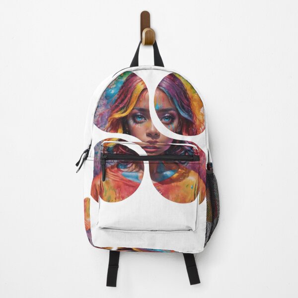 Item preview, A girl beautiful face with colors designed and sold by Mar1eg.