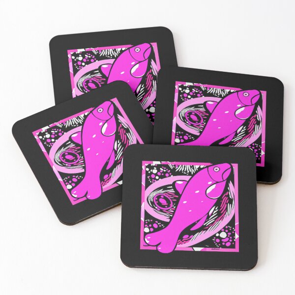 Item preview, Pink Trout in Pop Art Style by dePace' designed and sold by mrpropcake.