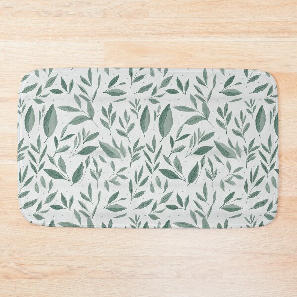 Item preview, Light Sage Green Leaf Pattern designed and sold by UnTangle.
