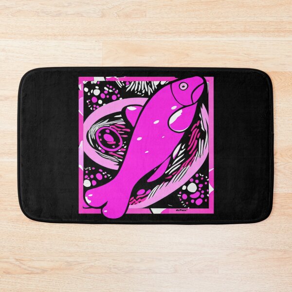 Item preview, Pink Trout in Pop Art Style by dePace' designed and sold by mrpropcake.