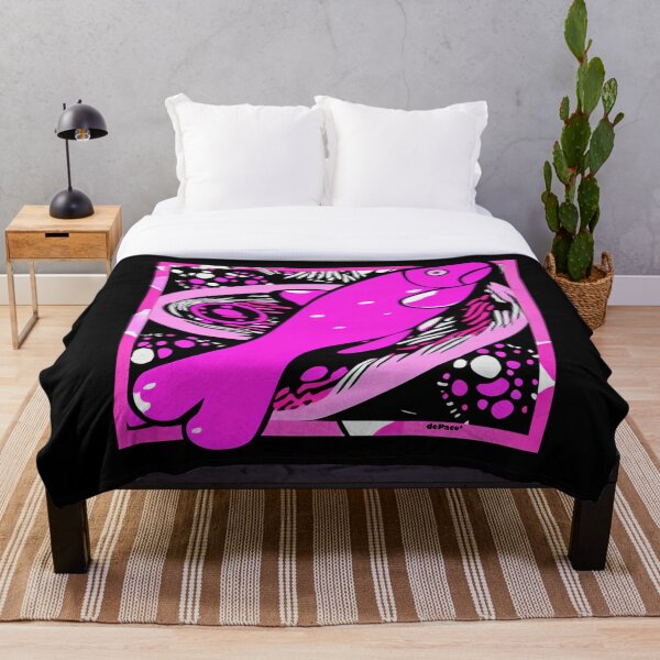 Item preview, Pink Trout in Pop Art Style by dePace' designed and sold by mrpropcake.