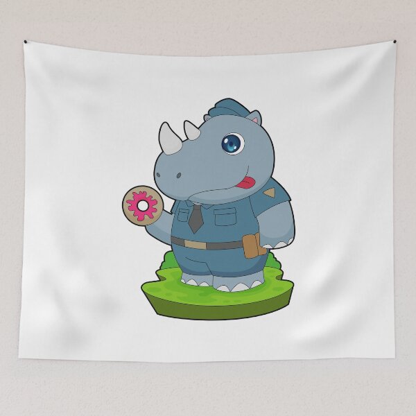Item preview, Rhino Cop Donut Police designed and sold by Snabdesign84.