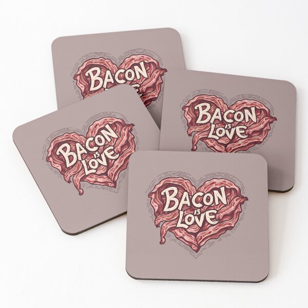 Item preview, bacon is love designed and sold by lumbarjack.