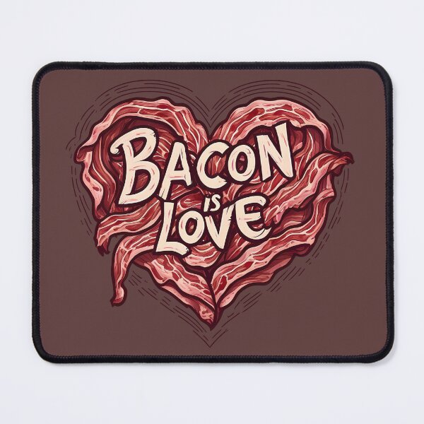 Item preview, bacon is love designed and sold by lumbarjack.