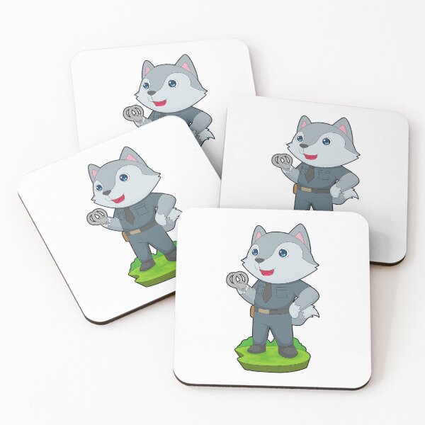 Item preview, Wolf Cop Handcuffs Police designed and sold by Snabdesign84.