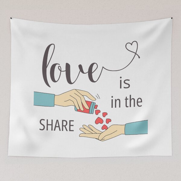 Item preview, Love is in the share designed and sold by trendingatees.