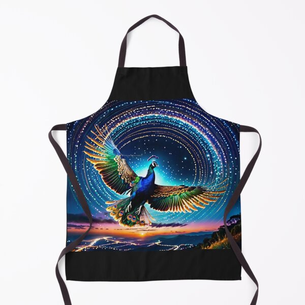 Item preview, A Magical Flying Peacock designed and sold by NerdscapeDC.