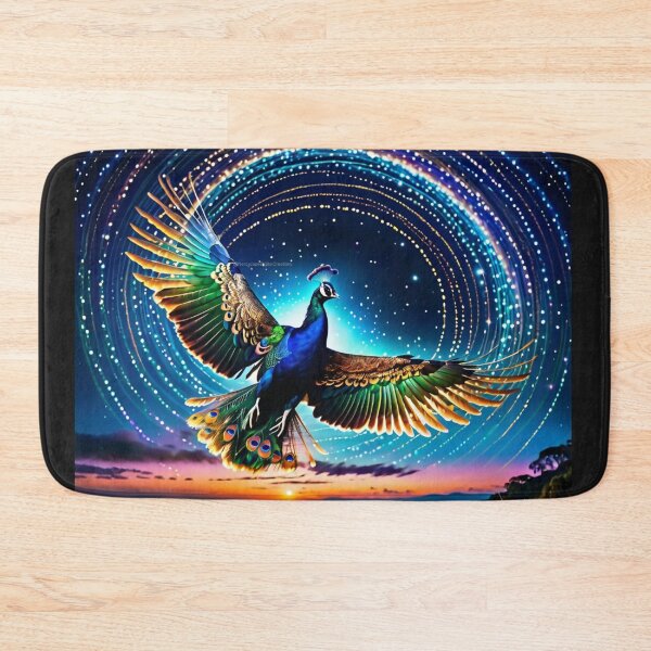 Item preview, A Magical Flying Peacock designed and sold by NerdscapeDC.