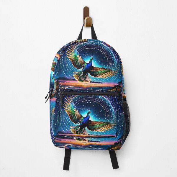 Item preview, A Magical Flying Peacock designed and sold by NerdscapeDC.