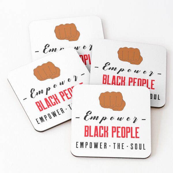 Item preview, Empower Black People and Empower the Soul (Black Lettering) designed and sold by monetdesignsred.