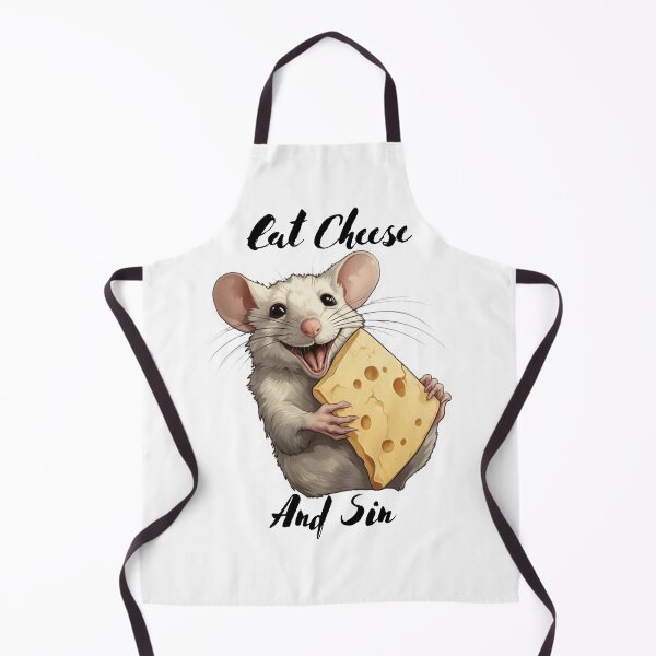 Item preview, Eat cheese and sin designed and sold by GOODMORNING-ART.