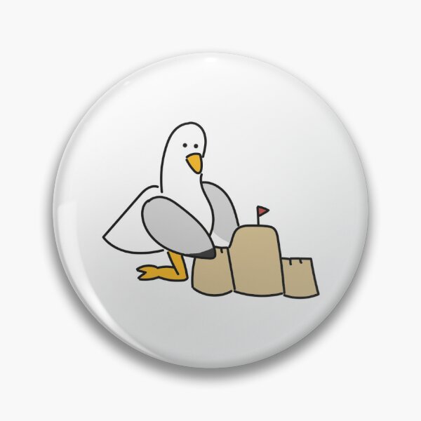 Item preview, Seagull sandcastle designed and sold by chlbt22.