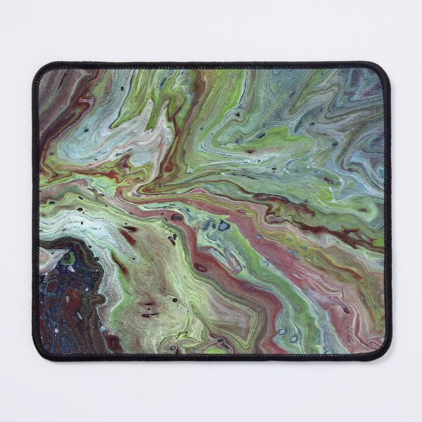 Item preview, Zesty 2 Free Form Green Blue Abstract designed and sold by Doug  Siegel.