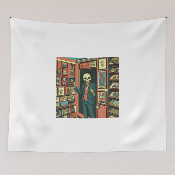 Item preview, Record shop designed and sold by OldSchoolRetro.