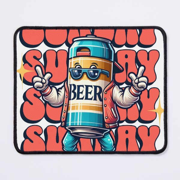 Item preview, Sunday Beer & Funday: Heckin; Legendary; Funny designed and sold by Nikisha J.
