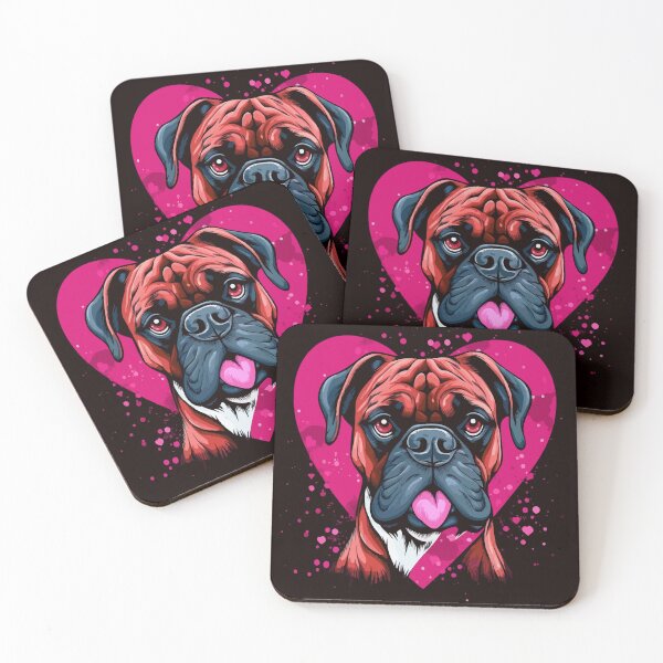 Item preview, Boxer Valentine designed and sold by creativellashop.