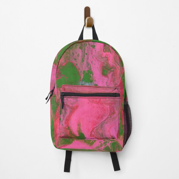Item preview, Abigail 1 Wild Pink Green Abstract designed and sold by Doug Siegel.