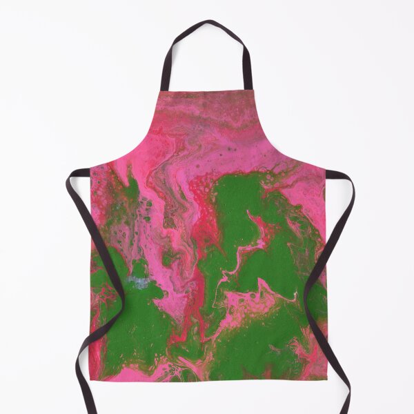 Item preview, Abigail 1 Wild Pink Green Abstract designed and sold by Doug Siegel.