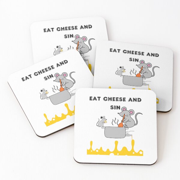 Item preview, Eat Cheese And Sin designed and sold by Mateusz Bachanek.