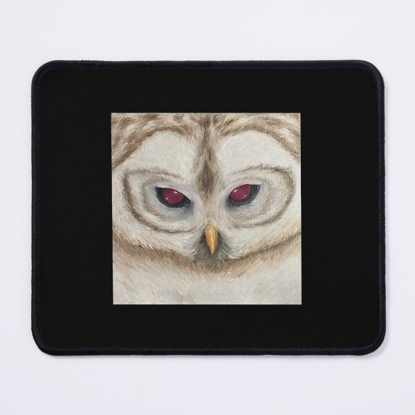 Item preview, White owl oil painting designed and sold by King Killian Is Dead.