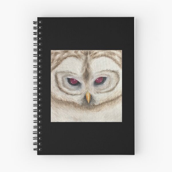 Item preview, White owl oil painting designed and sold by King Killian Is Dead.