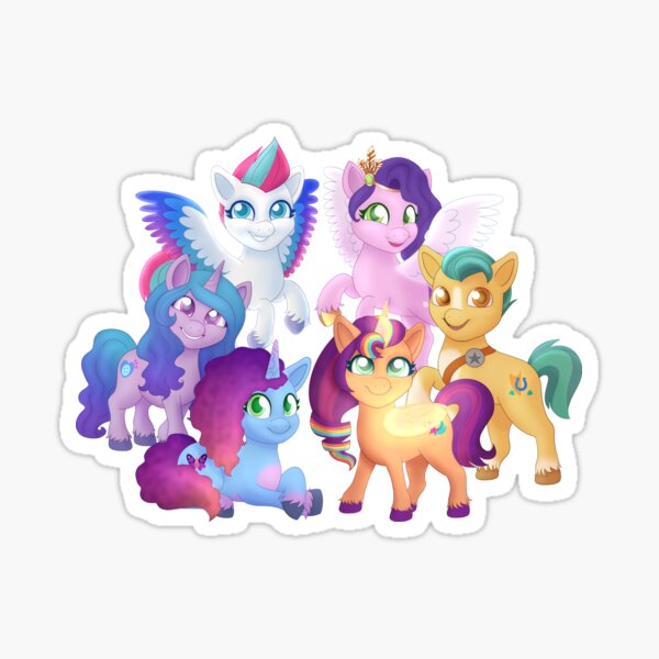 Item preview, My Little Pony MLP G5 Mane Six designed and sold by Skycloud-Nya.