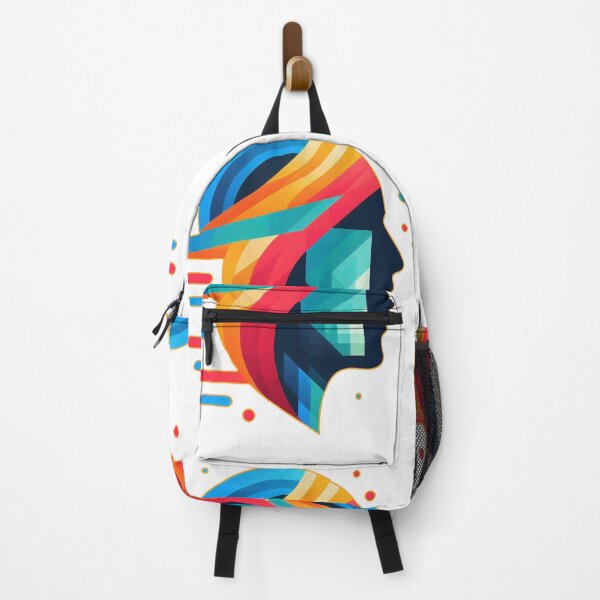 Item preview, Beautiful colorful bald head designed and sold by MANINFEAR.