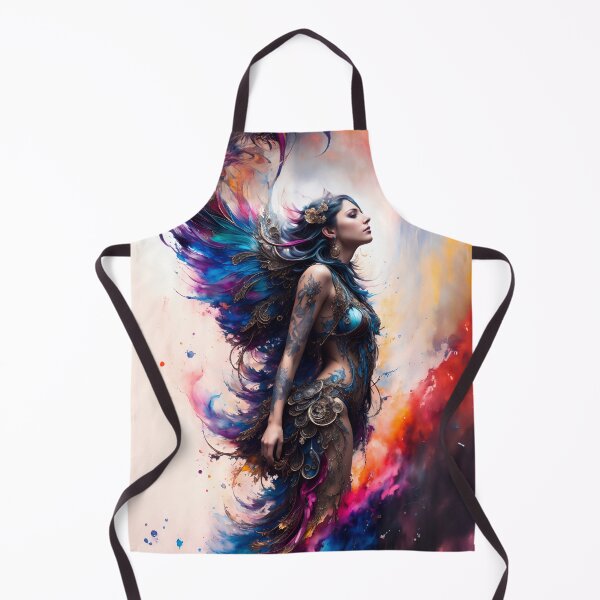 Item preview, Serenity's Grace: A Watercolor Angelic Portrait designed and sold by ArtLab-store.
