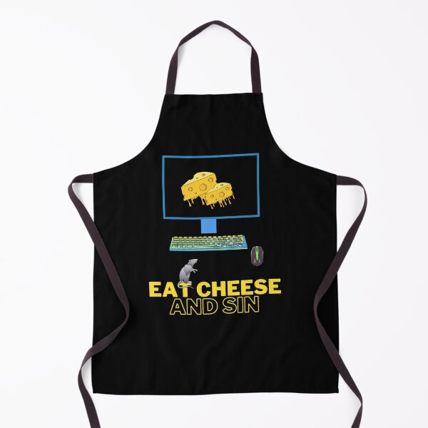 Item preview, Eat Cheese And Sin. Computer Mouse With Cheese designed and sold by LiliDedula.