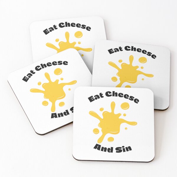 Item preview, Eat Cheese And Sin designed and sold by Mateusz Bachanek.