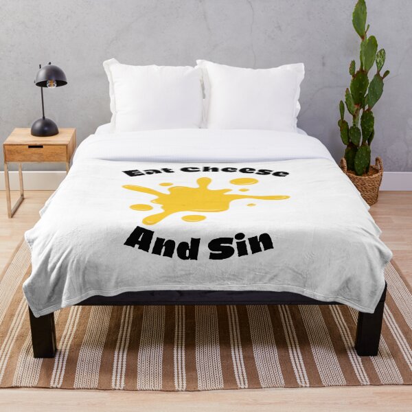 Item preview, Eat Cheese And Sin designed and sold by Mateusz Bachanek.