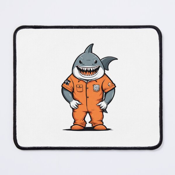 Item preview, Prisoner Inmate Shark Classic designed and sold by Majestic Paws.